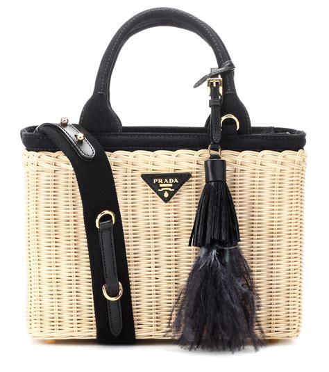 prada bamboo handle bag